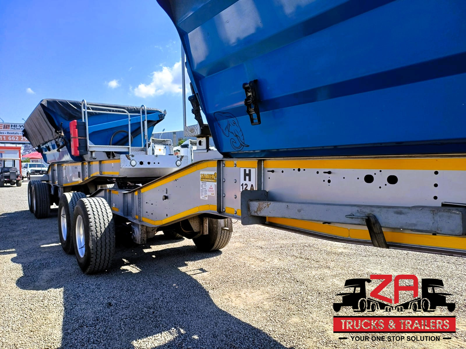 2023 LEADER 18 CUBE SIDE TIPPER TRAILER #53345